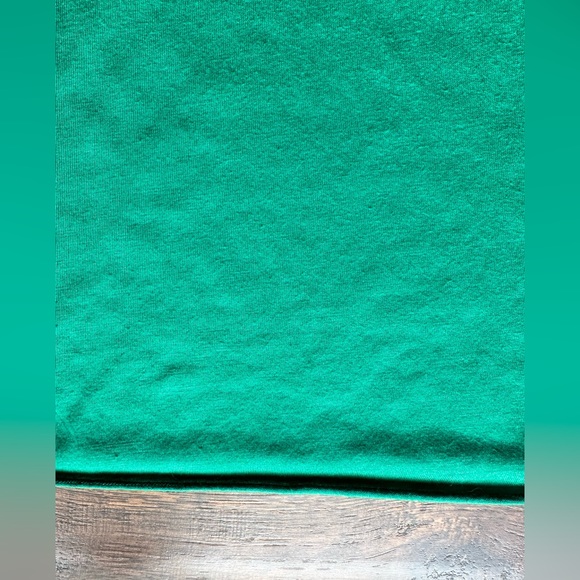 GAMMA PHI BETA racerback t-shirt green small green white floral letters sewn on - Picture 14 of 14